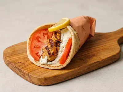 Pita / Wrap Souvlaki Poulet
