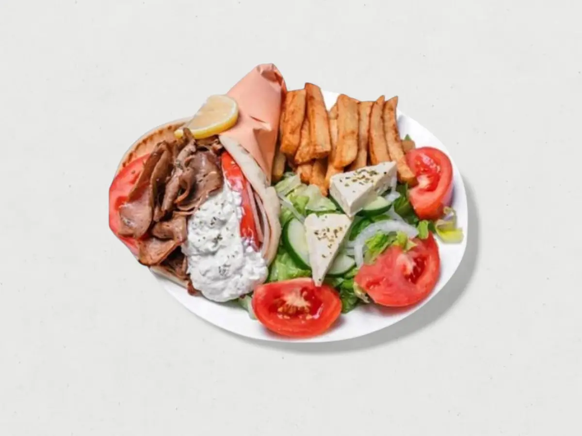 Mythos & Go – Grec · Gyros · Souvlaki