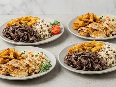 4 Assiettes Libanais au Choix
