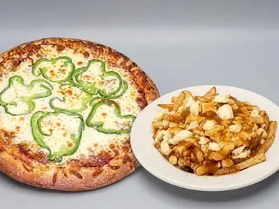 Combo A — Pizza Petite 10" + petite poutine
